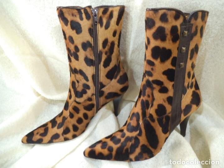 Vintage: BOTINES -BOL PERDIX- LEOPARDO ( PELO ) - Foto 2