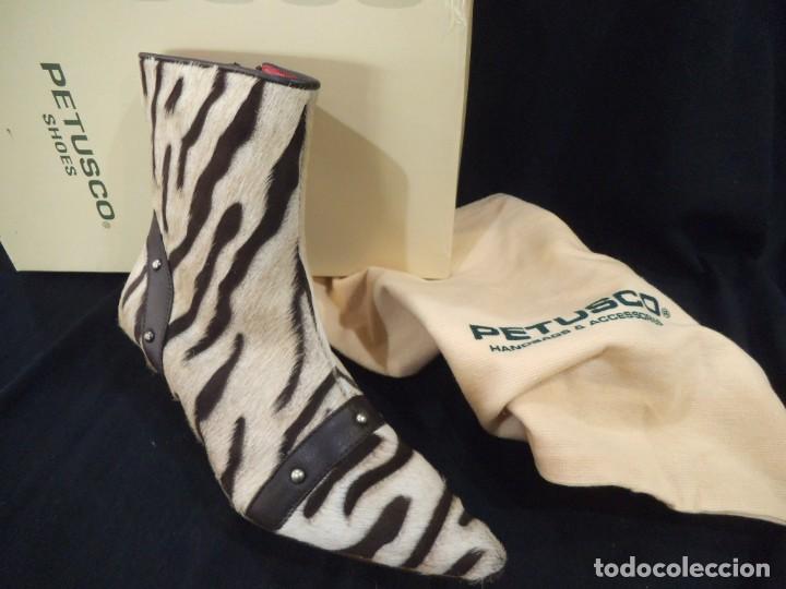 Vintage: BOTINES -PETUSCO- CEBRA ( pelo ) - Foto 3