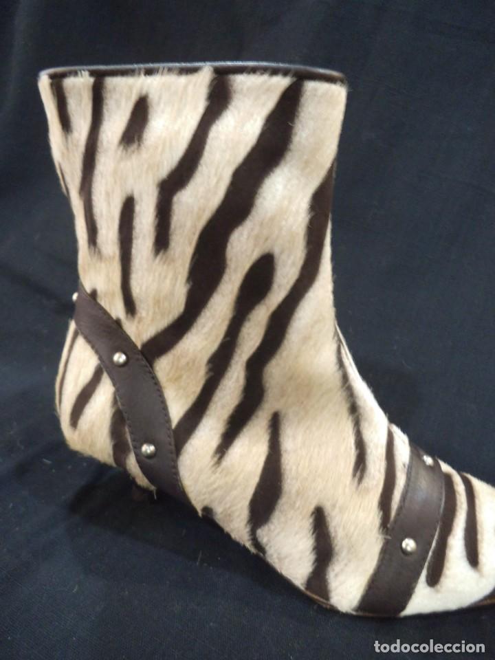 Vintage: BOTINES -PETUSCO- CEBRA ( pelo ) - Foto 7