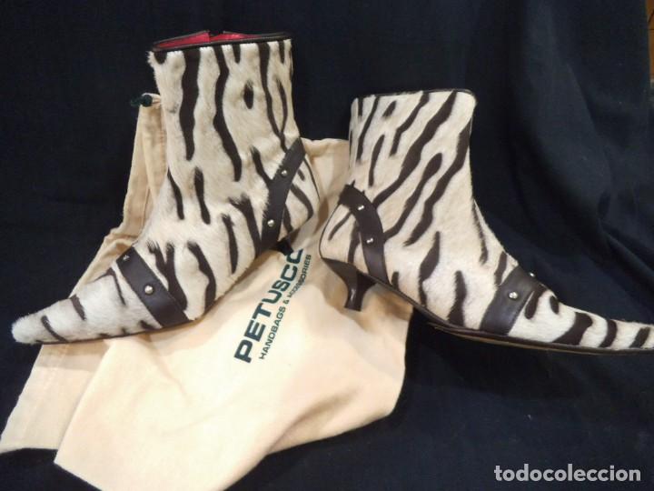 Vintage: BOTINES -PETUSCO- CEBRA ( pelo ) - Foto 12