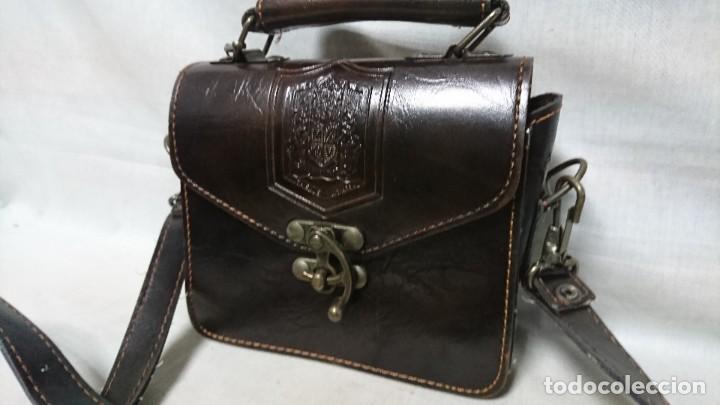 Vintage: BOLSO PEQUE&Ntilde;O DE CUERO, VINTAGE - Foto 2