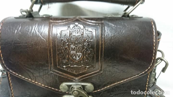 Vintage: BOLSO PEQUE&Ntilde;O DE CUERO, VINTAGE - Foto 4