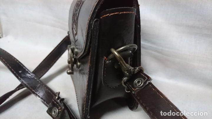 Vintage: BOLSO PEQUE&Ntilde;O DE CUERO, VINTAGE - Foto 5
