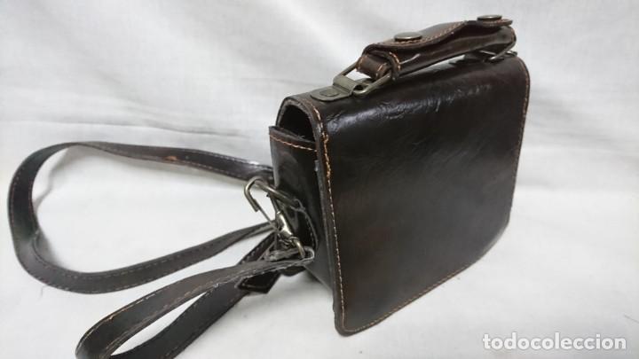Vintage: BOLSO PEQUE&Ntilde;O DE CUERO, VINTAGE - Foto 6