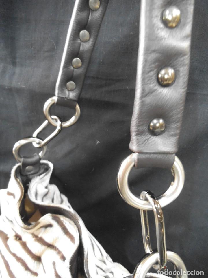 Vintage: BOLSO -PETUSCO- CEBRA ( PELO ) UN ASA - Foto 3