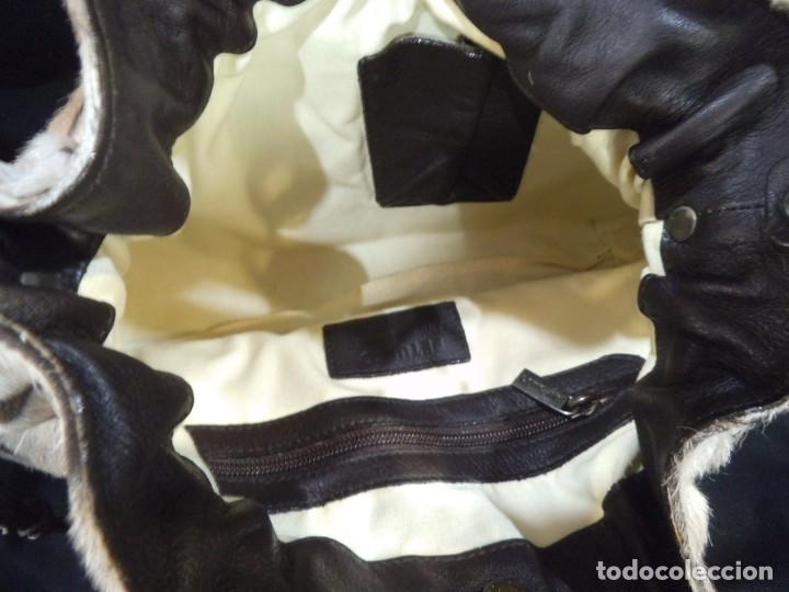 Vintage: BOLSO -PETUSCO- CEBRA ( PELO ) UN ASA - Foto 6