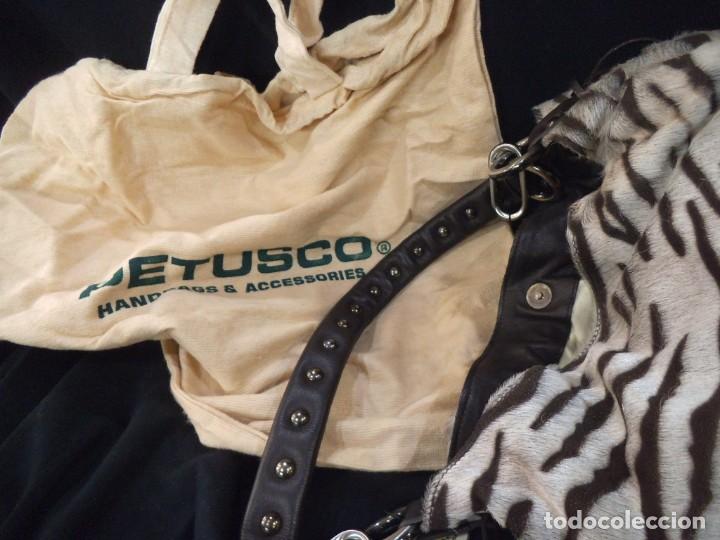 Vintage: BOLSO -PETUSCO- CEBRA ( PELO ) UN ASA - Foto 11