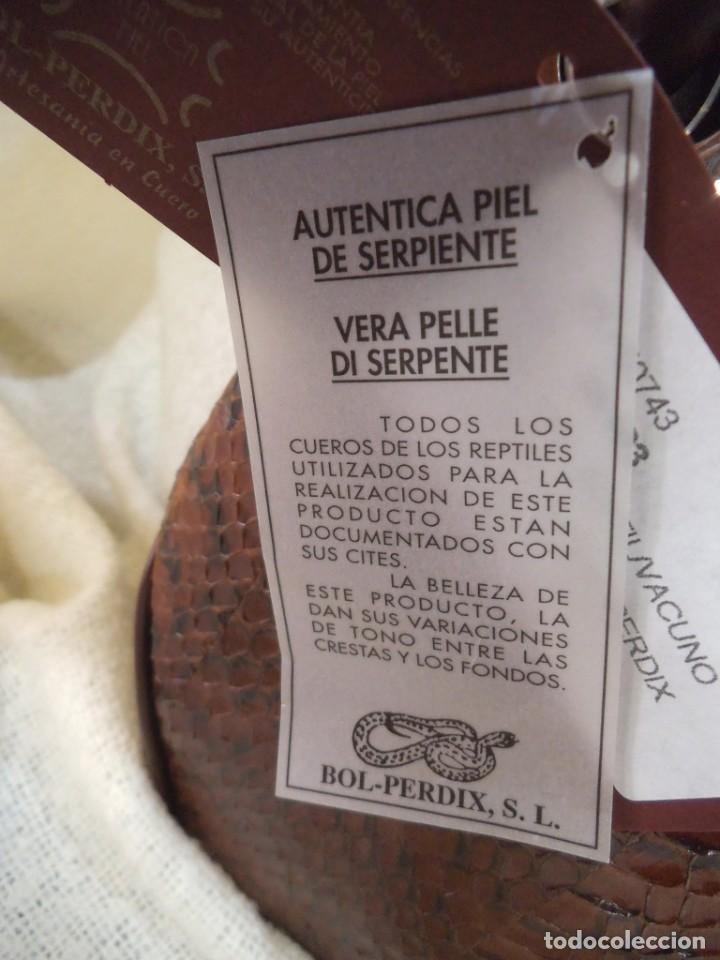 Vintage: BOLSO SERPIENTE CO&Ntilde;AC ( G&Oacute;NDOLA ) 1 ASA - Foto 5