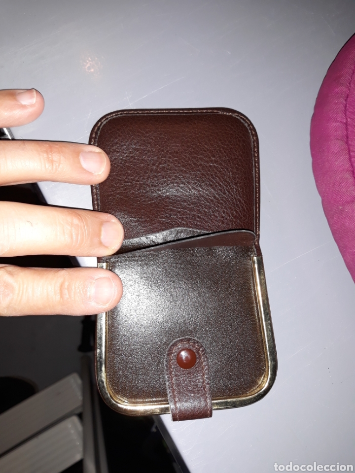 Vintage: MONEDERO PIEL - Foto 3