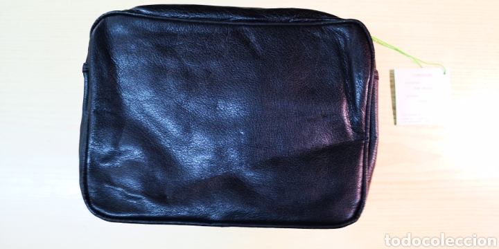 Vintage: Bolso de piel vacuno con interior de forro a estrenar - Foto 2