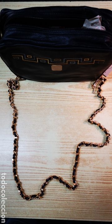 Vintage: Bolso de piel vacuno con interior de forro a estrenar - Foto 4