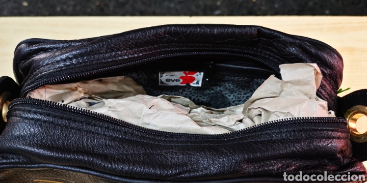 Vintage: Bolso de piel vacuno con interior de forro a estrenar - Foto 7