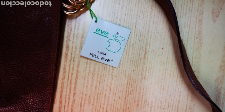 Vintage: Bolso de piel vacuna e interior de forro a estrenar - Foto 10