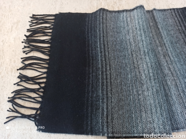 Vintage: Bufanda reversible y guantes negros. - Foto 3