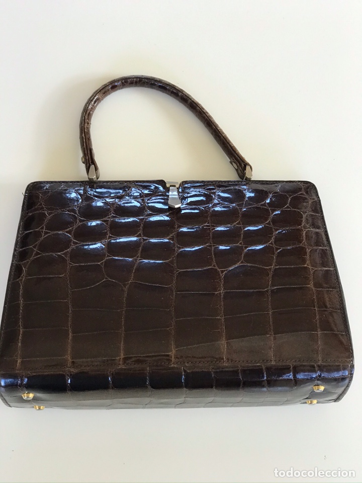Vintage: Bolso vintage de cocodrilo - Foto 2