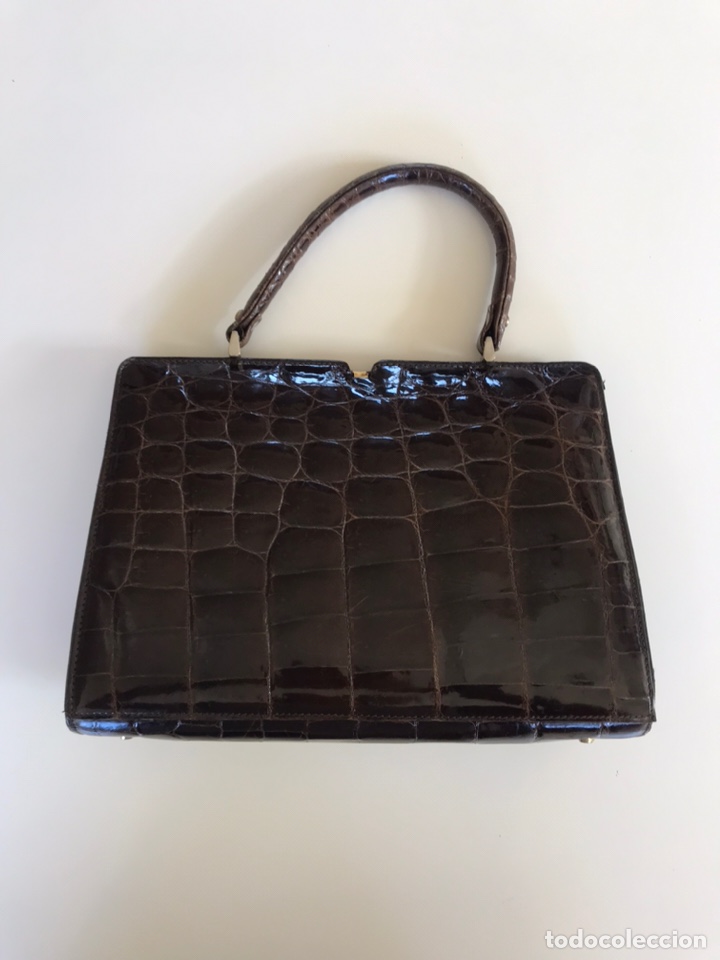 Vintage: Bolso vintage de cocodrilo - Foto 3