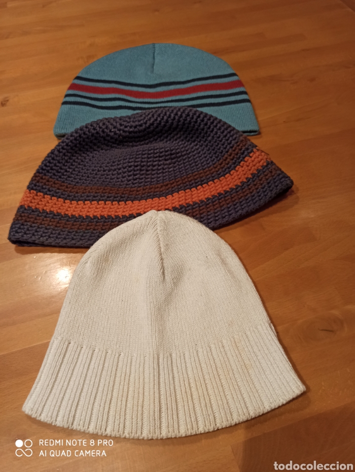 Vintage: 3 gorros y regalo de una barretina - Foto 1