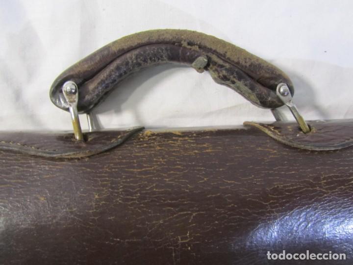 Vintage: Antigua cartera de cuero - Foto 3
