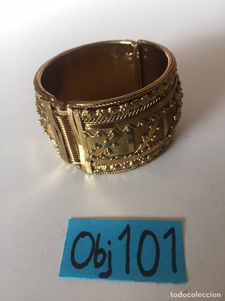 Vintage: Pulsera oro chapado - Foto 2