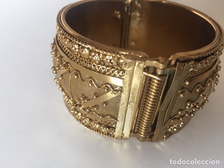 Vintage: Pulsera oro chapado - Foto 3