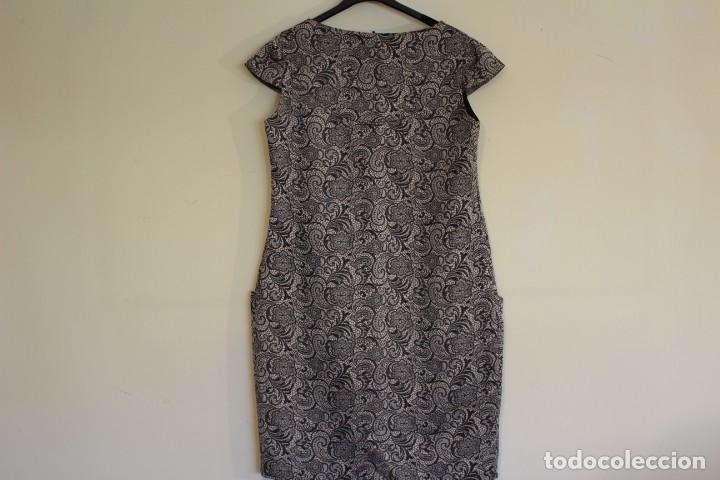 vintage vestido negro satinado gris de la marca - Comprar Moda vintage  mujer en todocoleccion - 221516715