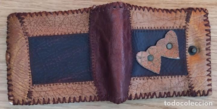 Vintage: CARTERA CUERO TORO - Foto 1