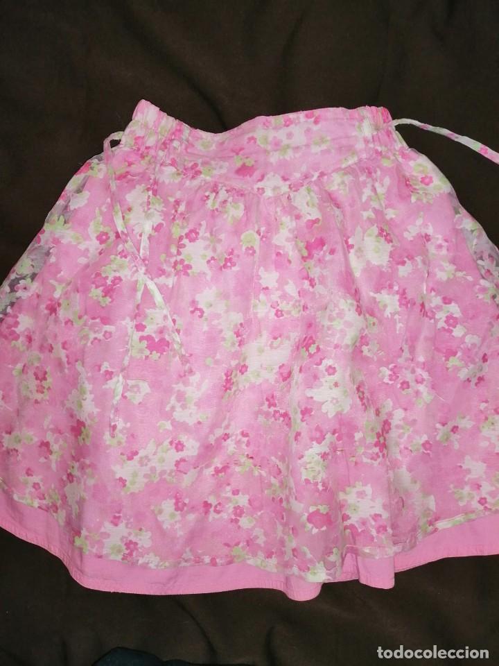 Vintage: Falda para ni&ntilde;a y mu&ntilde;eca - Foto 6