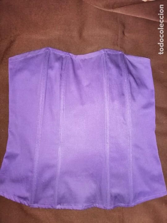 Vintage: Corset con ballenas morado - Foto 1
