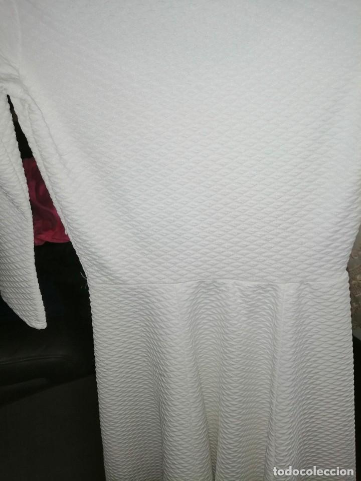 Vintage: Vestido blanco, corto - Foto 5
