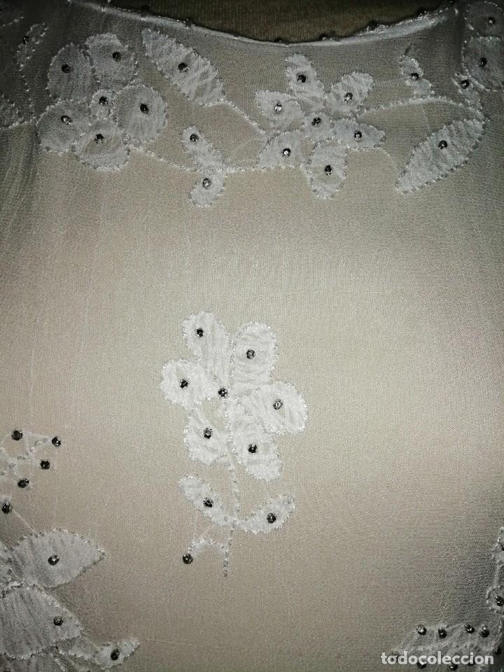 Vintage: Vestido de gasa y pedrer&iacute;a - Foto 3