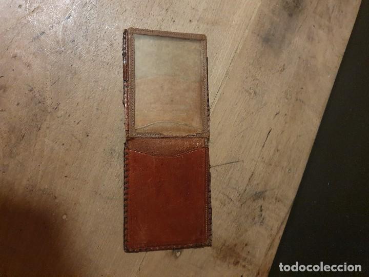 Vintage: Cartera de cuero 1920 - Foto 4