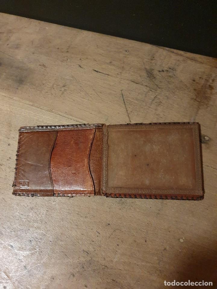 Vintage: Cartera de cuero 1920 - Foto 5