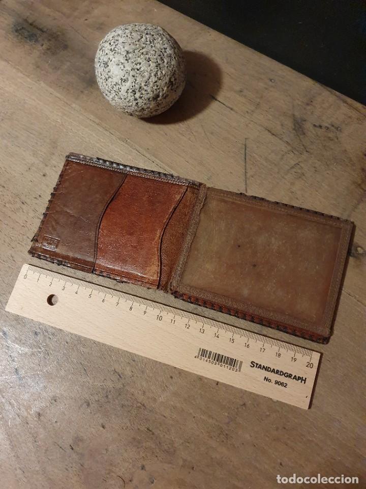 Vintage: Cartera de cuero 1920 - Foto 7