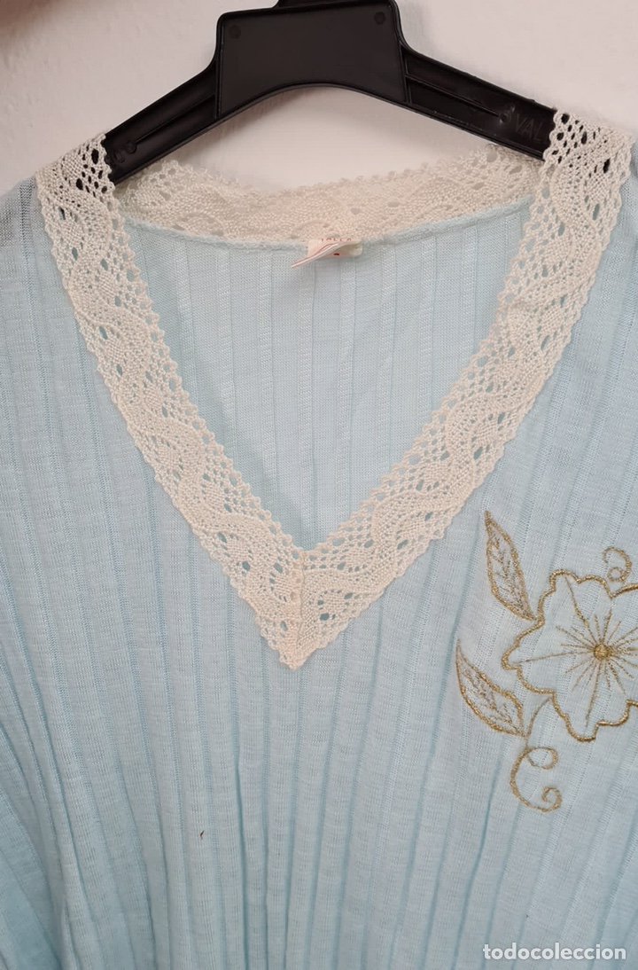 Vintage: Camis&oacute;n de Algod&oacute;n a&ntilde;os 80 - Foto 3
