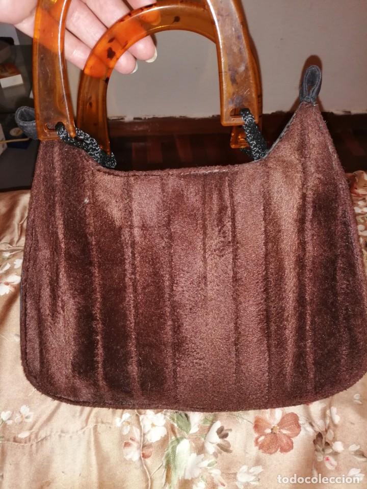 Vintage: Antiguo bolso de tejido - Foto 5