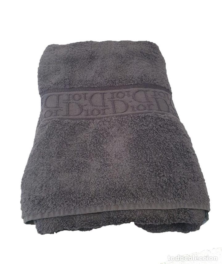 Vintage: Toalla Ducha Dior Gris - Foto 1