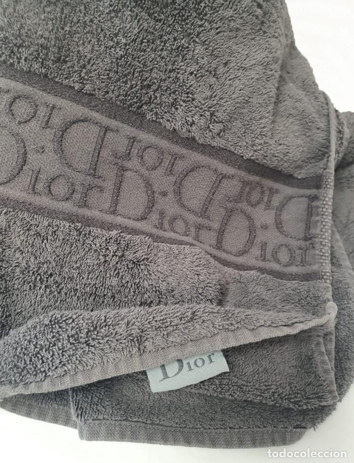Vintage: Toalla Ducha Dior Gris - Foto 2