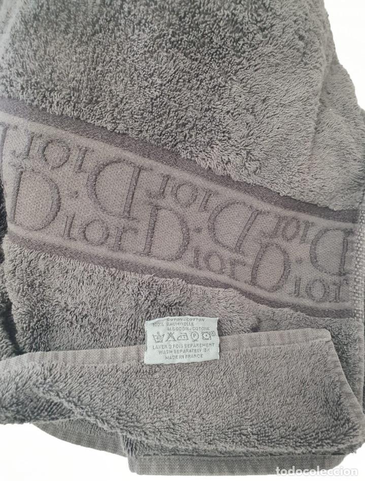 Vintage: Toalla Ducha Dior Gris - Foto 4