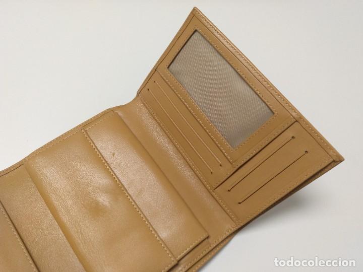 Vintage: CARTERA BILLETERA PIEL BEIGE DNBY - Foto 3