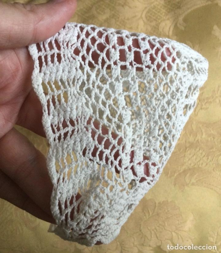 Vintage: ANTIGUO GORRO DE BEB&Eacute;, CAPOTA - Foto 3