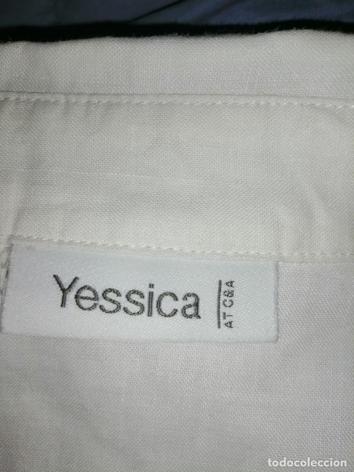 Vintage: Blusa blanca con cintur&oacute;n - Foto 2