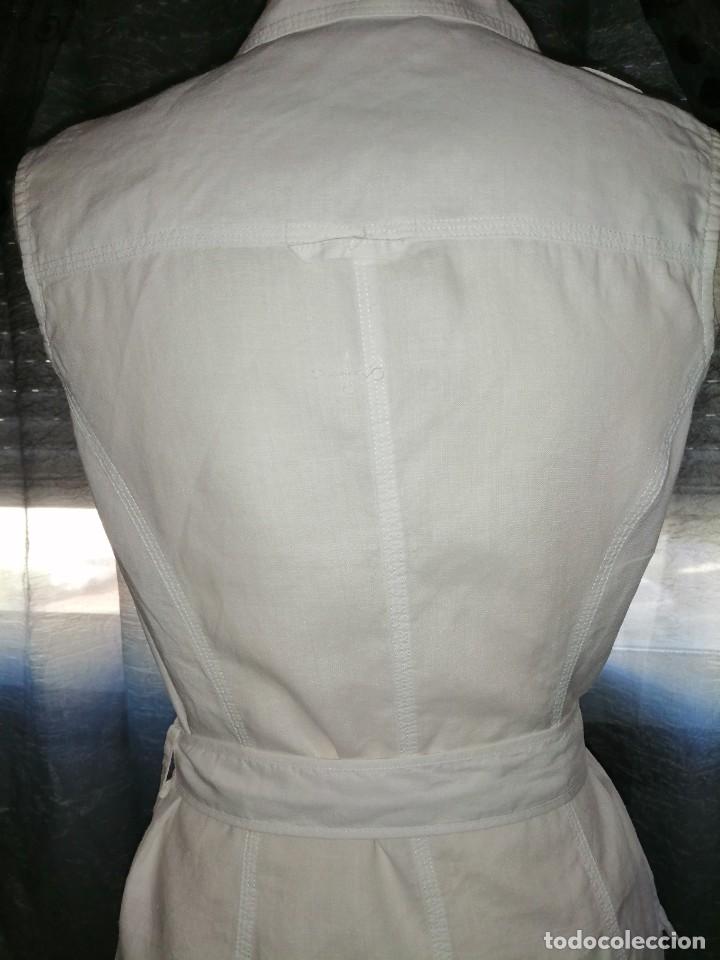 Vintage: Blusa blanca con cintur&oacute;n - Foto 12