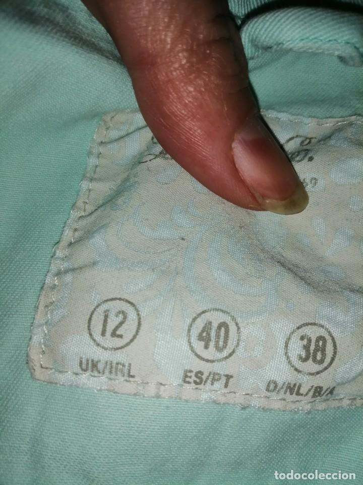 Vintage: Chaqueta vaquera turquesa - Foto 3