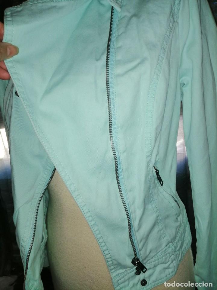 Vintage: Chaqueta vaquera turquesa - Foto 6