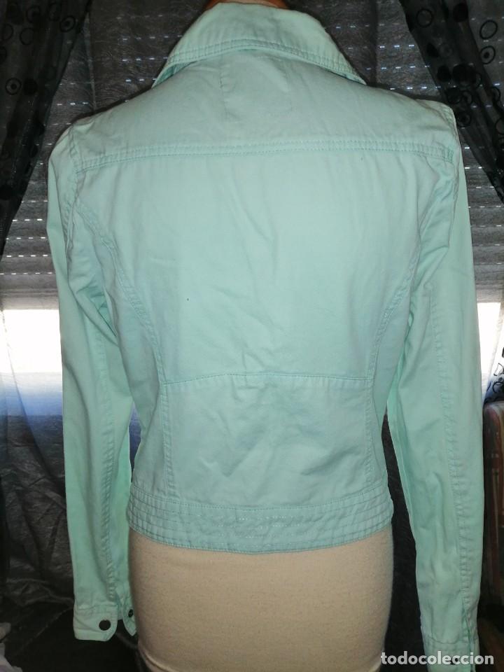 Vintage: Chaqueta vaquera turquesa - Foto 9