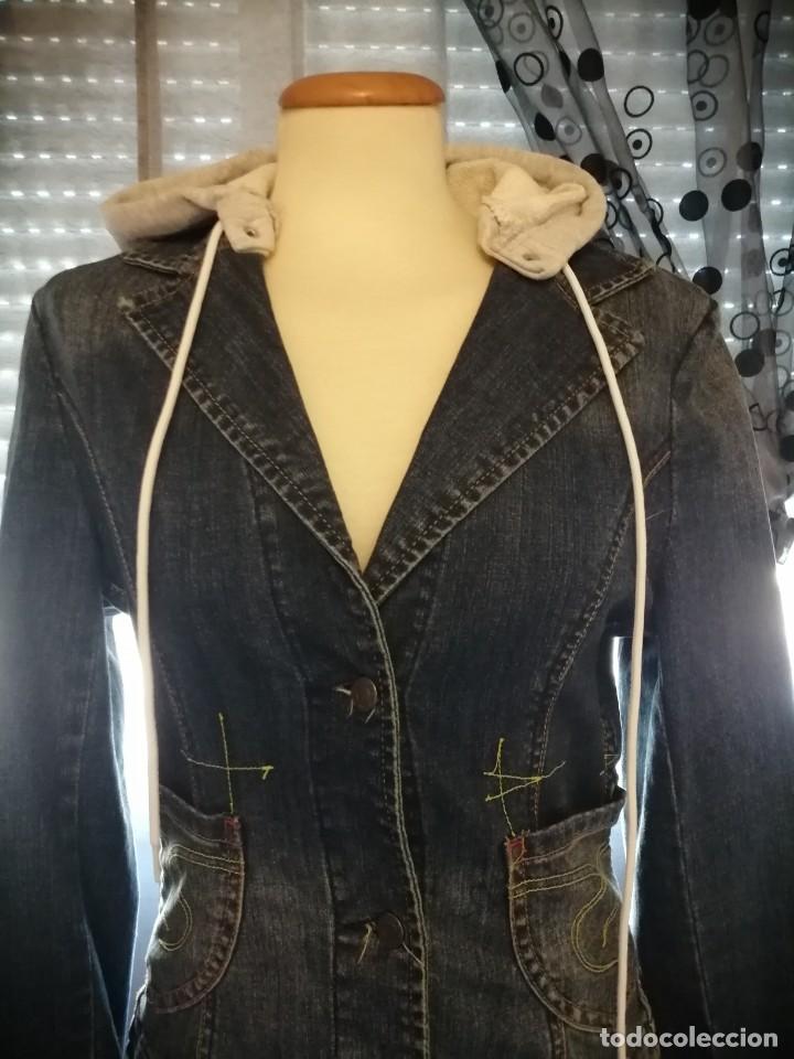 Vintage: Chaqueta vaquera con capucha - Foto 5