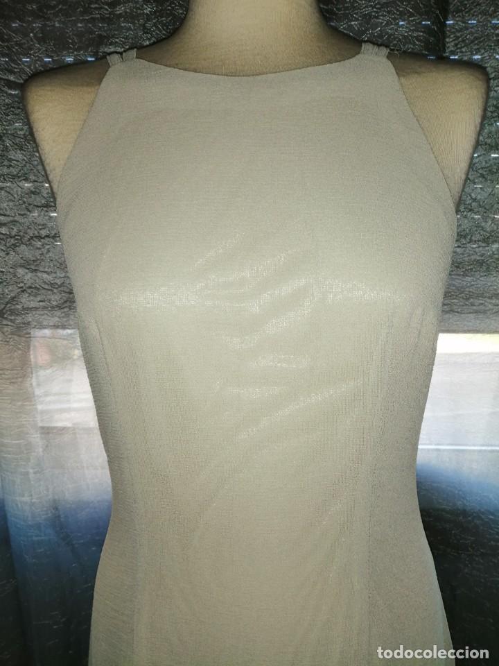 Vintage: Vestido largo - Foto 3