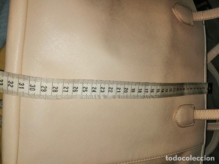 Vintage: Amplio bolso color crema - Foto 11
