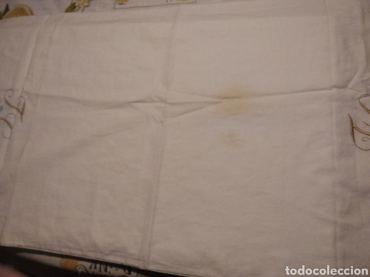 Vintage: Forro para almohada bordada - Foto 2