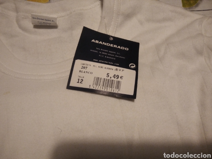 Vintage: Camiseta abanderado talla 12 - Foto 3